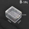 thumbnail image 2 of JINGT Clear Plastic Box Rectangular Insect Specimen Display Desktop Storage Boxes, 2 of 2