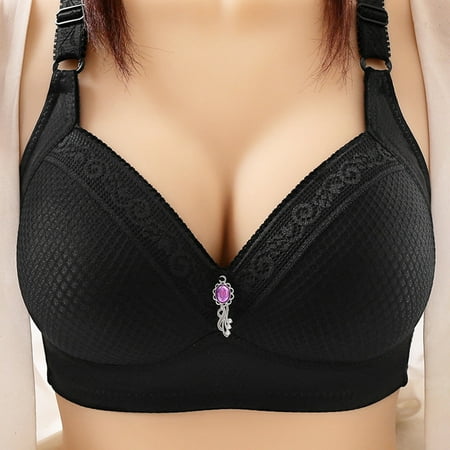 

Woman s Printing Plus Size(s-3xl) Bra Daily Bra Underwear No Rims Support Bra