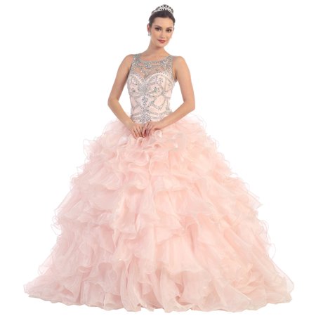  Formal  Dress  Shops  Inc ELEGANT MASQUERADE DEMURE BALL 