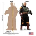 thumbnail image 2 of Cardboard People Boba Fett Life Size Cardboard Cutout Standup - Lucas/Disney+ Star Wars: The Book of Boba Fett (TV Series), 2 of 3