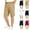 Black, variant on YUANxueke School Uniform Shorts for Boys Teen Casual Loose Pull on Shorts Elastic Waistband Dressy Shorts with Pockets for 3-16 Years