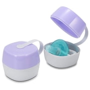 Pacifier Case Pacifier Holder Case Pacifier Clip Container Holder Case Pacifier Box Pacifier Accessories, 2 Pack