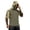 Light Brown, variant on Men's Camo Performance Tee Gradient Quick Dry Hooded Short Sleeve Sun Protection Top Outdoor Athletic Fishing Workout Shirt