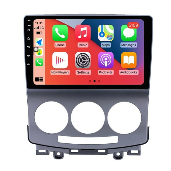 RoverOne Car Stereo CarPlay Android Auto for Mazda 5 2 CR 2005 - 2010 GPS Navigation Bluetooth DSP Multimedia Video Player