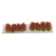 thumbnail image 1 of Conjunto de mechones y tiras de hierba pegajosa con flores de prado en miniatura rojo, 1 of 9