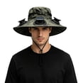 thumbnail image 2 of Dxssxc Solar Powered Wide-Brimmed Fan Hat, Summer Breathable and Cool, UPF Sun Protection for Men Women Fishing Hiking Outdoor Activities., 2 of 6