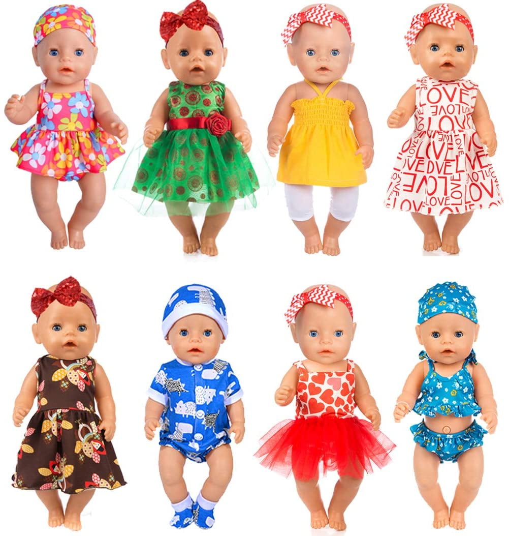 Dolls Geboren Baby Babypuppe Puppe Jungenpuppe kleine Baby Puppenstuben Zubehör 