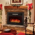 thumbnail image 3 of YODOLLA 28.5" Fireplace Electric Embedded Insert Heater with Remote Control and Timer, 3 of 10