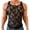 Black, variant on Men's Sheer Lace Tank Top Flower Mesh See Through Sleeveless Muscle Shirt Racer Back Sexy Undershirt