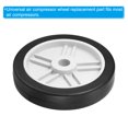 thumbnail image 4 of Unique Bargains 5.6' Universal Air Compressor Wheel with 0.7' Dia. Hole, 4 of 5