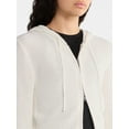 thumbnail image 3 of No Boundaries Two Way Zip Up Hoodie Sweater, Lightweight, Women's, 3 of 4
