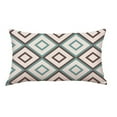 thumbnail image 1 of Xihbxyly Funda de Almohada con Líneas Geométricas, Elegante Tejido de Lino y Poliéster, Forma Rectangular, Cómodo Cojín para Sofá Cama, Esencial para La Decoración Del Hogar, Versátil para Festivales, 1 of 1