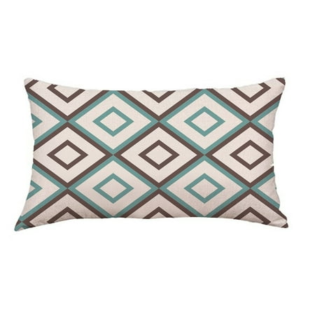 

Geometric Lines Sofa Bed Home Decoration Festival Pillow Case Cushion Cover K