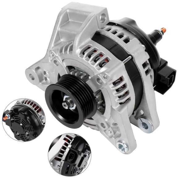 ECCPP 12V 150A Alternator CW Rotation 6-Groove Pulley Fits 2006-2010 for Buick Lucerne 4.6L Replace OE 11178