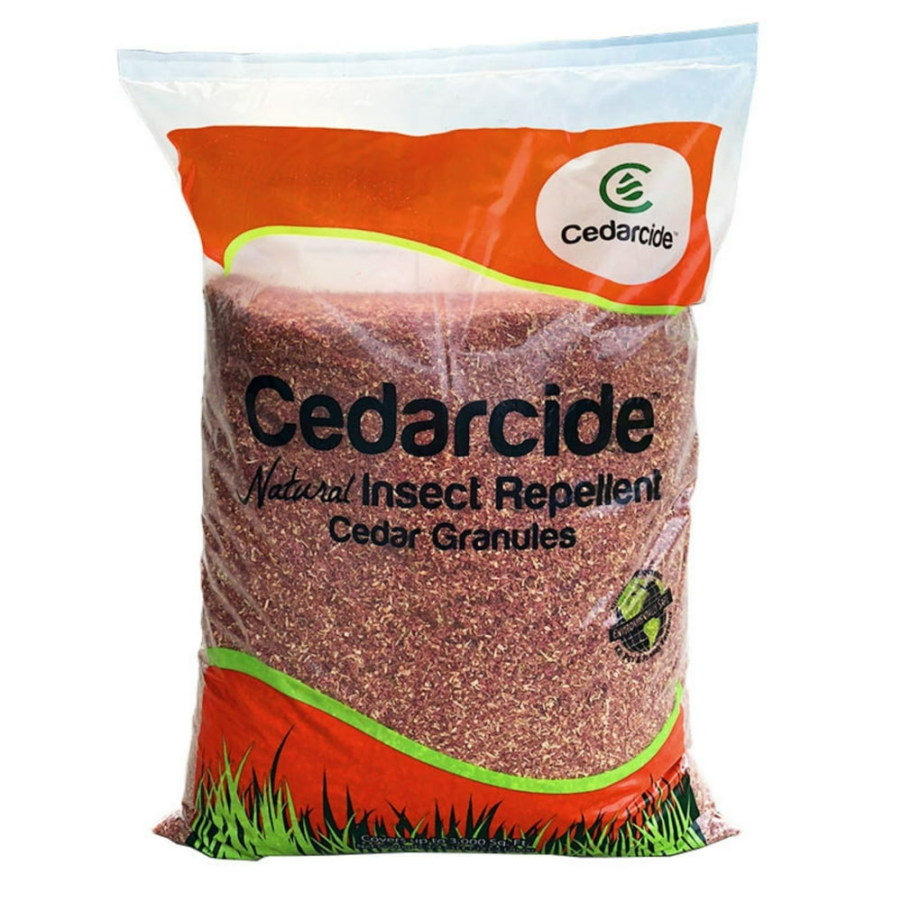 Cedarcide Insect Repelling Cedar Mulch Granules (8lb Bag)