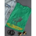 thumbnail image 3 of Wyoming Yellowstone National Park Moose Graphic Logo T-Shirt Women T-Shirt, Female XX-Large, 3 of 4