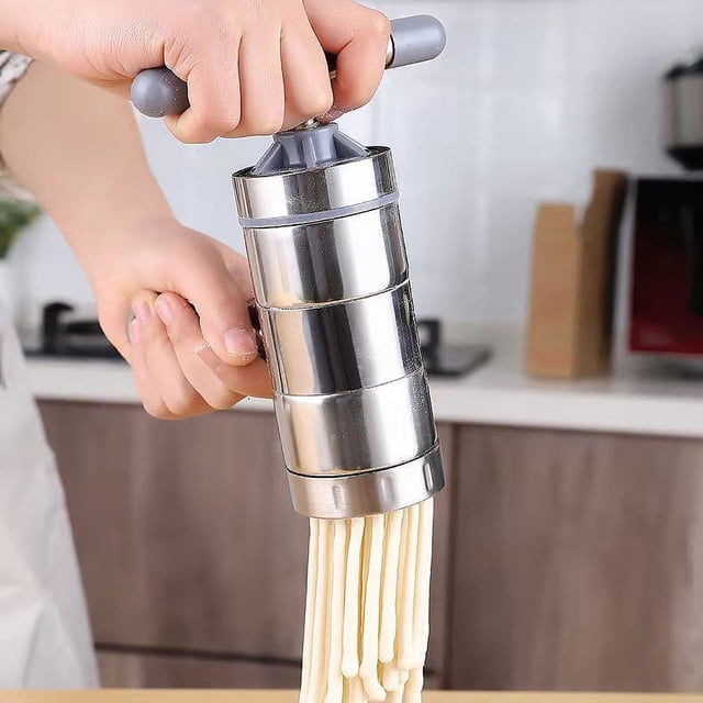 Máquina para hornear con prensa manual de fideos Máquina para hornear con prensa manual de fideos para uso doméstico
