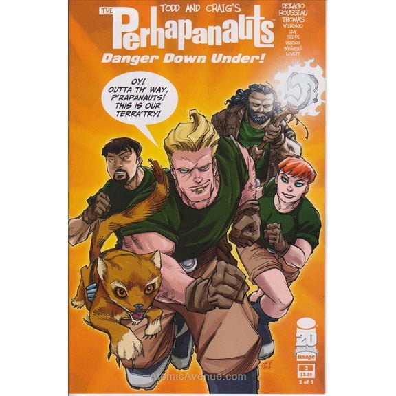 Perhapanauts, The: Danger Down Under #2A VF ; Image Comic Book