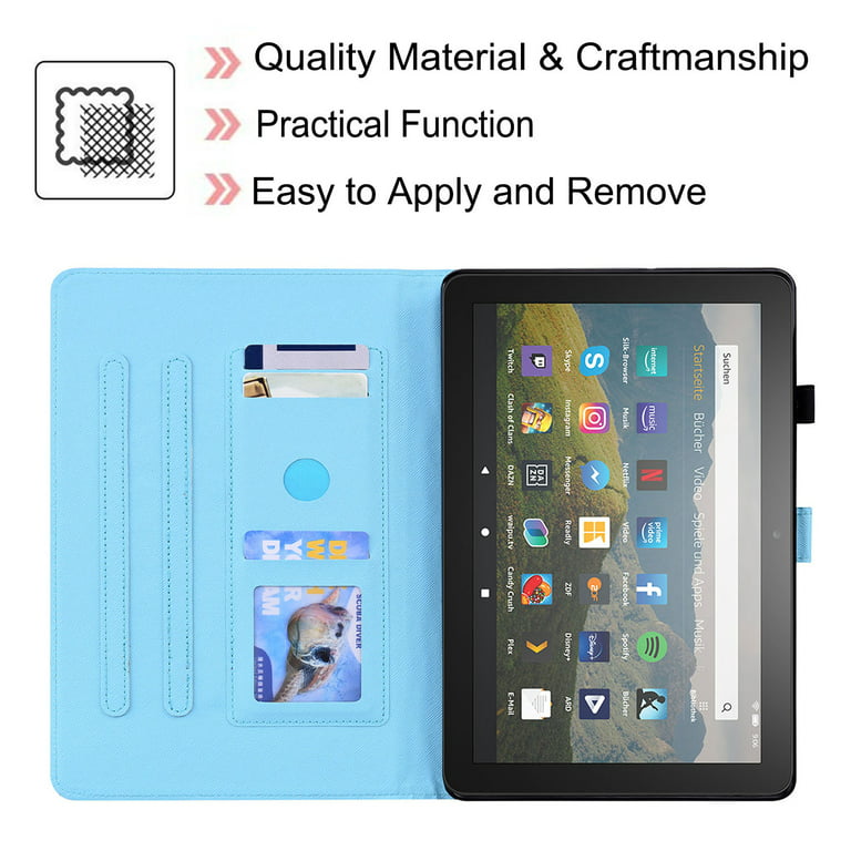 Protection Computer Cover Slim Leather Case Smart Cover For Kindle 4 2018  Sleep/Wake 2023 New Pad PC Protection Accessories