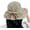 Apricot, variant on CoCopeaunts Women's Bucket Hats Cotton Sun Hats Cute Fisherman Hats Bow UV Protection Beach Bucket Hats Visors Breathable Casual Caps