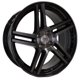 thumbnail image 2 of Rin 17X7.5 4-100 PRW Mod: P5025 ET35 CB73.1 GLOSS BLACK/BRUSHED FACE/BLACK CLEAR COAT PRW P5025, 2 of 3