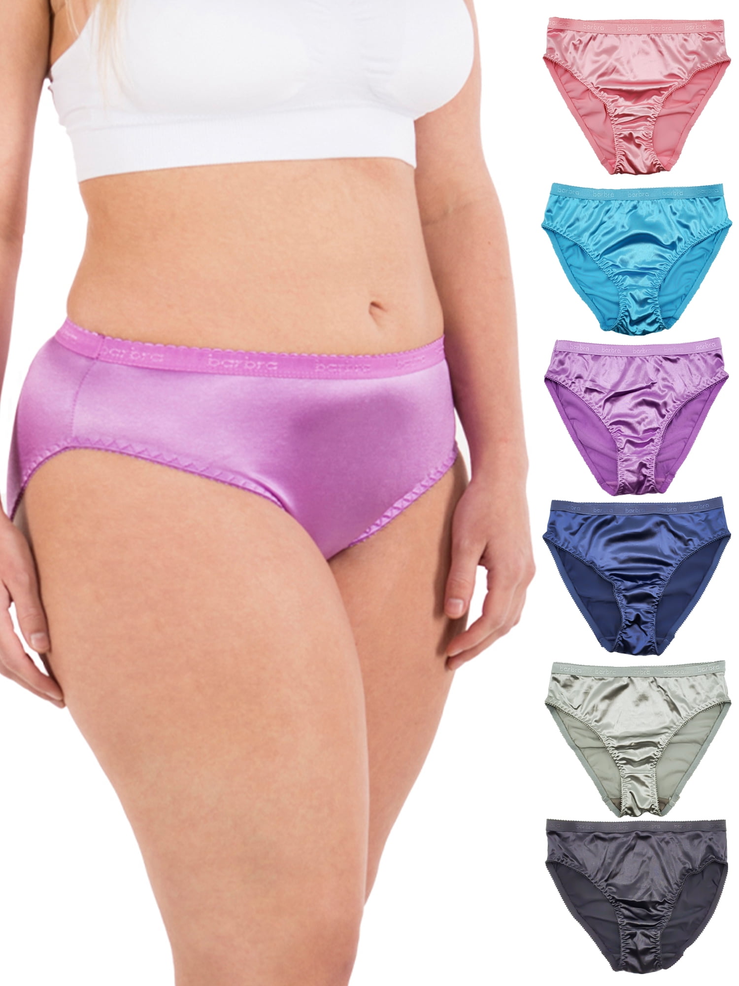 big women in satin panties