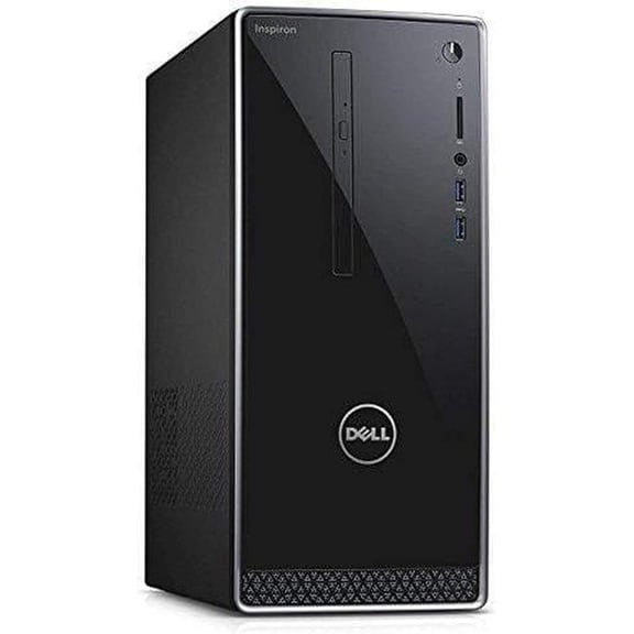 Restored Dell Inspiron 3668 Desktop PC Intel i5-7400 Quad Core 3.0GHz 12GB 1TB DVD W10H - Black
