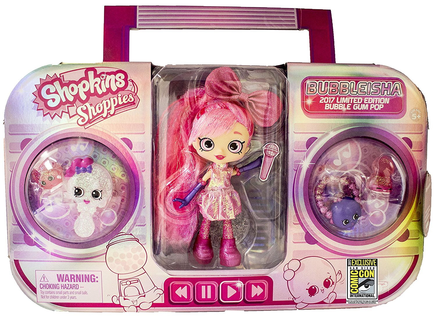 Shopkins Shoppies Bubble Gum Pop Bubbleisha Doll