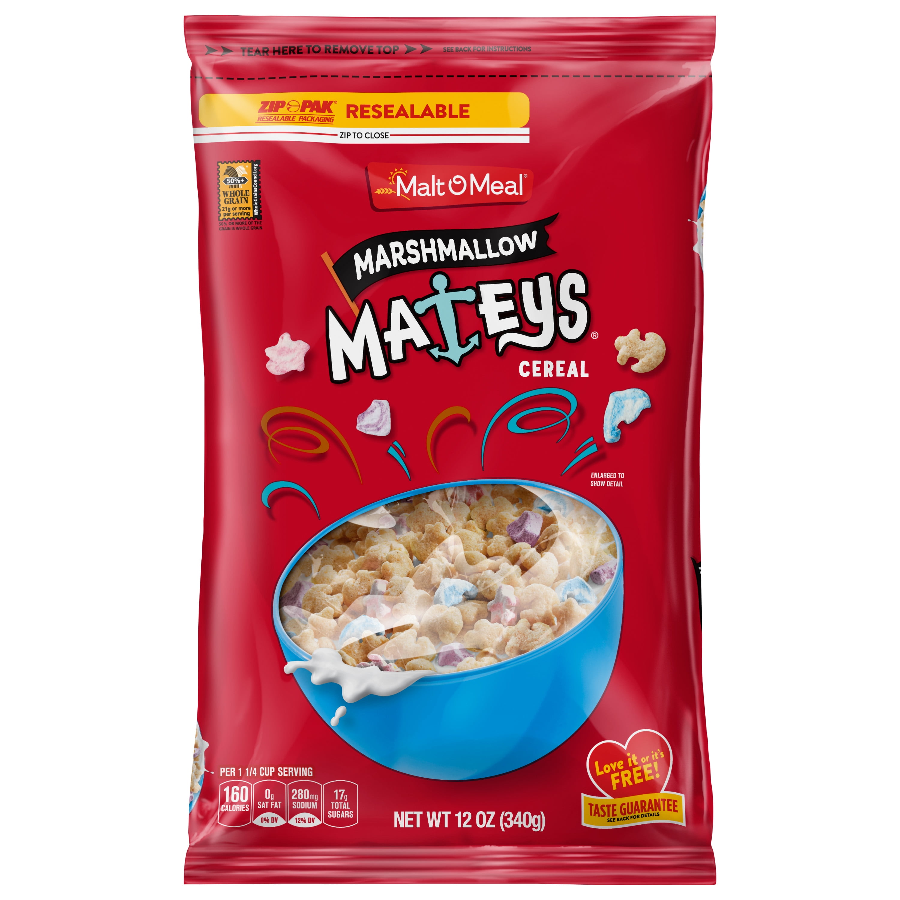 Malt O Meal Marshmallow Mateys Cereal, 12 oz