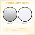 thumbnail image 2 of Uxcell Reflector Photography 2 in 1 Collapsible Light Reflector with Bag Multi-Disc Light Diffuser for Studio Outdoor Silver/White 12 in, 2 of 7