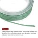 thumbnail image 4 of 3mm Nylon Cuerda Rebordear Cuerda Chino Anudar Cuerda Mano Tejido Cuerda Pulsera Hilo para Pulseras, Cuentas, Bricolaje Fabricación, Adornos, Pino Verde, 23 Pies, 4 of 5