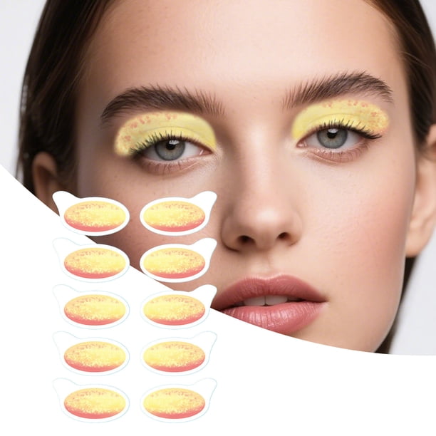 Pisexur Belleza Maquillaje Pegatinas de tatuajes de sombras de ojos cromáticas, resistentes al agua y al sudor, con duración de 24 horas, calcomanías hiperrealistas que campara mujeres y hombres