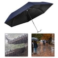 thumbnail image 6 of 6 Ribs Umbrella for Sun Rain Protection Umbrella for Trip Patio Backpacking Dark Blue, 6 of 9
