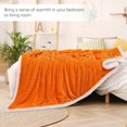 thumbnail image 3 of 100x150cmmagic velvet sherpa blanket fleece throw sherpa soft100X150cm5, 3 of 5