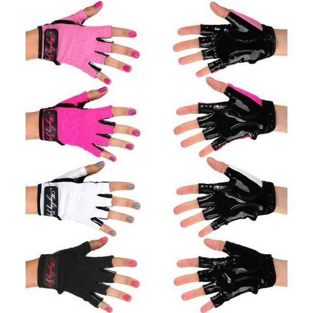 Mighty Grip Pole Dancing Gloves with Tack Strips for Gripping the Pole