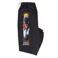 thumbnail image 2 of Power Rangers Black Ranger and Logo Mens Jogger Sweatpants, Black, 3X-Large, 2 of 5