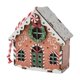 thumbnail image 2 of Decoración navideña Casita de madera Ideas navideñas Casita de nieve Adornos colgantes para el árbol de Navidad, 2 of 6