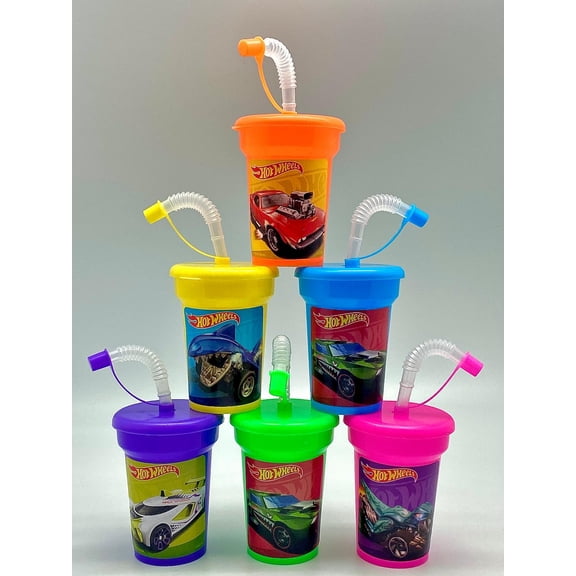 Create Your Own ''Hot Wheels'' Sipper Cups
