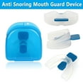 thumbnail image 3 of XIRQI 2026 New 2Pcs Stop Snoring Mouthpiece Sleep Apnea Guard Bruxism Anti Snore Teeth Grinding Pure Grind Aid Tray for Home,Travel,Bedroom, 3 of 4