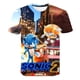 thumbnail image 4 of Sonic The Hedgehog Anime Harajuku 3D Camiseta con impresión digital Camisetas de verano para hombre y mujer Disfraces de cosplay para niños Camisetas Tops, 4 of 5