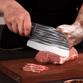thumbnail image 4 of Cuchillo De Corte Pesado De Hueso Cuchillo De Carnicero negro, 4 of 5