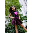 thumbnail image 4 of Barbie Metallic Print T-Shirt and Tulle Mesh Skirt Logo Toddler to Big Kid, 4 of 4