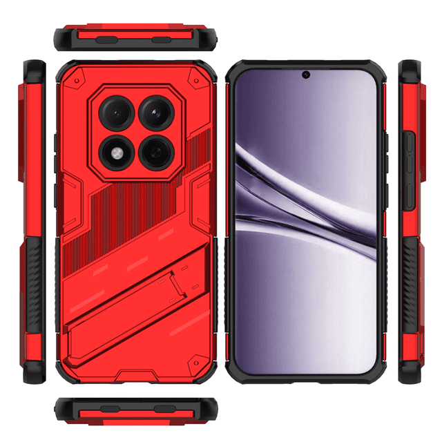 Funda GANGXUN Antigolpes para Xiaomi Redmi Note 15 Pro 5G con Soporte Invisible, Antihuellas y Protección Completa