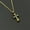 Black + BOX, variant on Vintage White Gold Diamond Necklace for Men & Women Designer Eternal Hearts Goth Silver White Diamond Cross Necklace