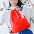 thumbnail image 4 of Drawstring Backpack Suitable for Gym, Travel Light Yellow, 4 of 5