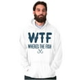 thumbnail image 5 of WTF Where's the Fish Fisherman Funny Hoodie Hooded Sweatshirt Men Brisco Brands L, 5 of 5
