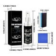 thumbnail image 3 of Car Interior Protectant Spray, 100ml UV Protection, Plastic & Vinyl Conditioner, Anti-Fading Formula, Non-Greasy Finish, Dashboard & Trim Restorer, 3 of 9