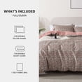 thumbnail image 2 of Mainstays Full/Queen Duvet Cover Set, Reversible All-Season, 3-Piece, Green Floral Bowknot, 2 of 11