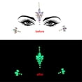 thumbnail image 1 of JJKBVCLO Halloween Luminous Face Gems,Glow In The Dark Rhinestone Temporary Tattoo Gemstones Face Stickers, 1 of 6