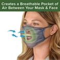 thumbnail image 5 of Cool Turtle Mask Enhancer, Keeps You Cool & Dry All Day, Reduces Friction — Face Mask Support Frame Helps You Breathe Easier, 5 of 9